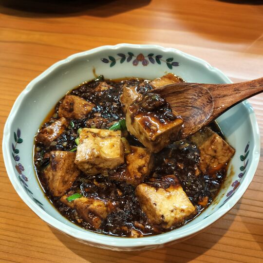 画像11948：スパイスの効いた麻婆豆腐