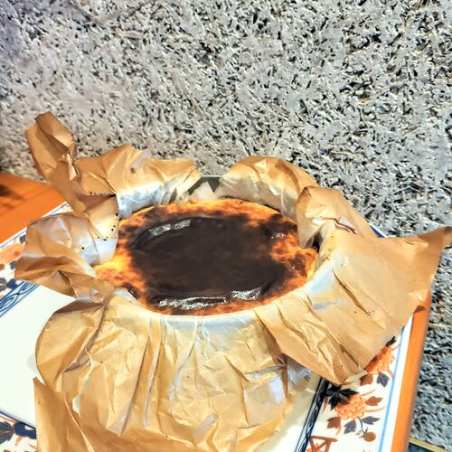画像12272：こだわりのバスクチーズケーキ