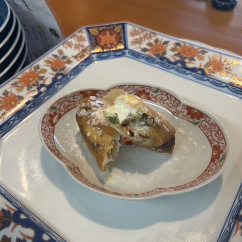 画像12335：鰻とクリームチーズの春巻き